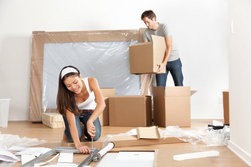 House removal team planning a move in Crystal Palace