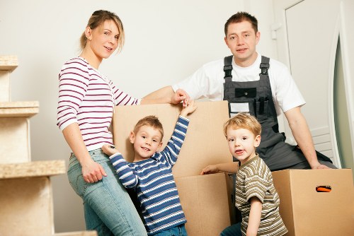Man and van moving a home in Crystal Palace