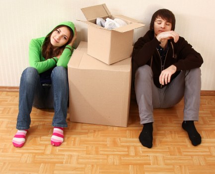 Moving van near Crystal Palace homes and flats