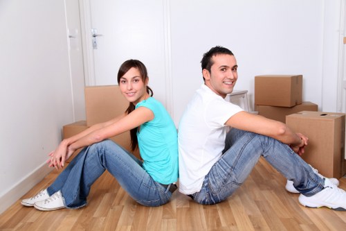 Low-carbon removal van used for an eco-friendly move in Crystal Palace