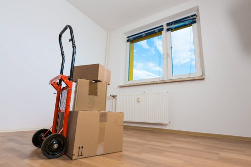 Commercial move coordination for a workplace relocation in Crystal Palace