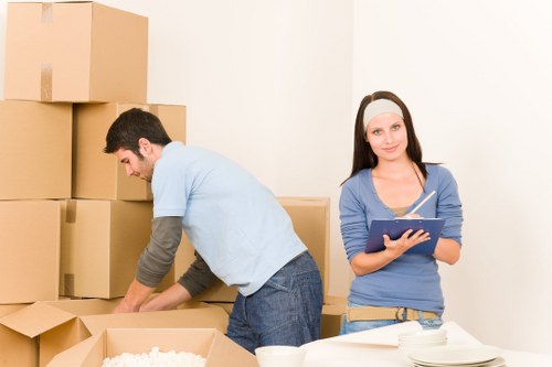 Packing and preparation for a man and van move in Crystal Palace