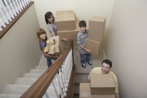 Local removals van supporting a house move near Crystal Palace